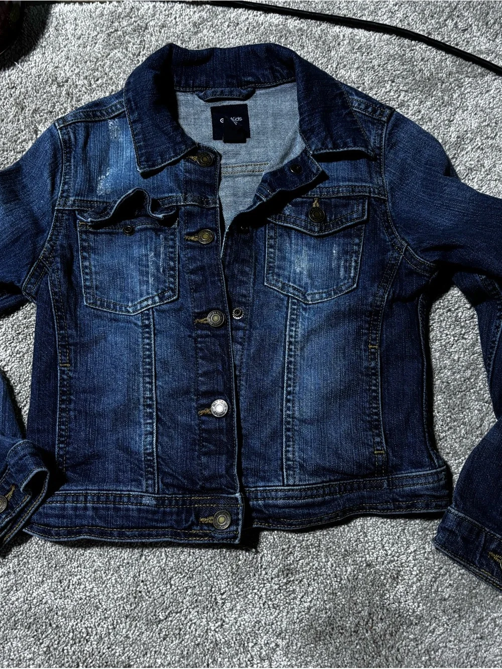 GAP Kids Dark Blue Denim Jacket